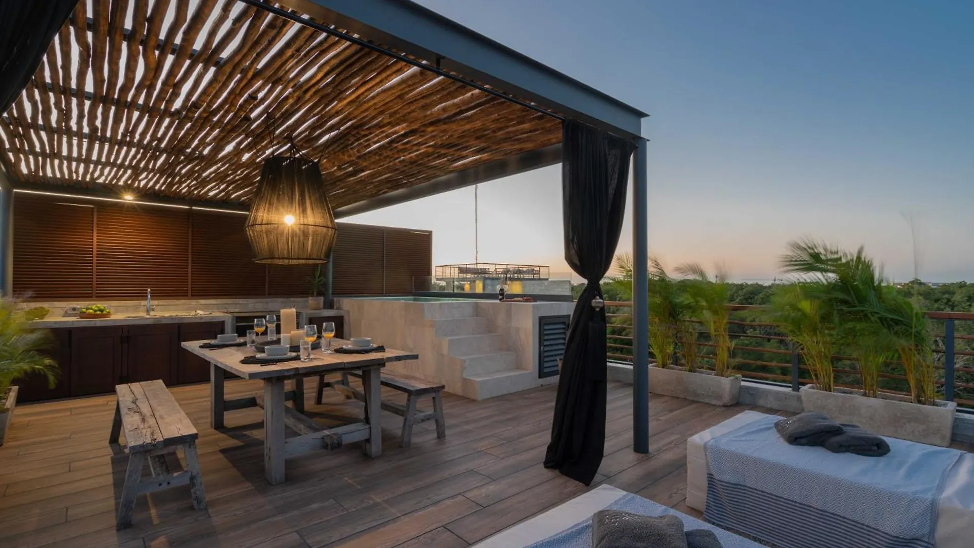 Apartment Amazing Penthouse Private Pool Close To Beach Tulum