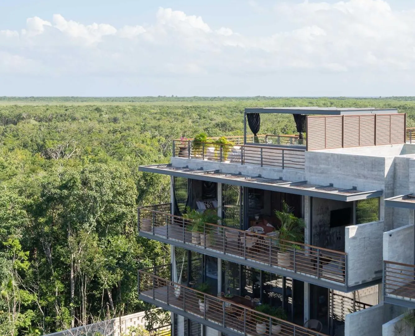 Amazing Penthouse Private Pool Close To Beach Tulum